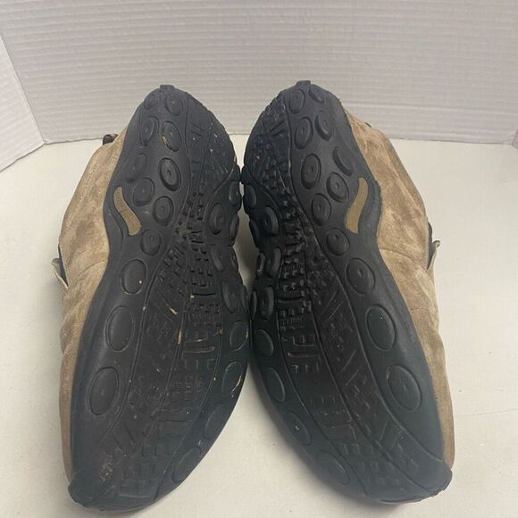 MERRELL Men’s Jungle Moc Dark Earth Nubuck Performance Footwear Size 10 - Picture 7 of 10
